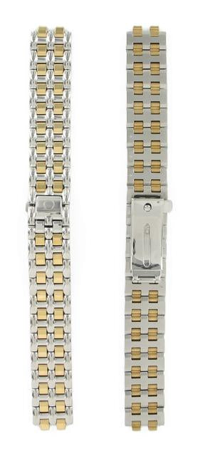 OMEGA De Ville Symbol Bracelet 1449/432, 423.02.100 Steel/Gold 17mm Ref 020DA1449432, 7612882038243- Genuine OEM