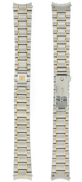 OMEGA Seamaster 231.83.000 Bracelet 1577/971 Steel/Gold 19mm Ref 020DB1577971, 7612882569853 - Genuine OEM