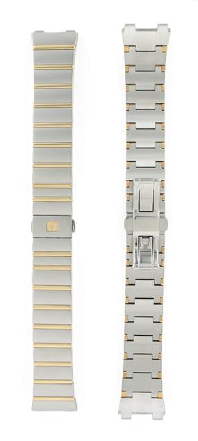 OMEGA Constellation 139.07.000 Bracelet 5609/910 Steel/Gold 22.5 mm Ref 020DB6560910, 7612882646967 – Genuine OEM.