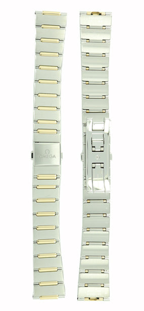OMEGA Constellation 131.20.29.002.002 Bracelet Steel/Gold 17.6 mm Ref 020DBZ008038, 7613304222196 – Genuine OEM.