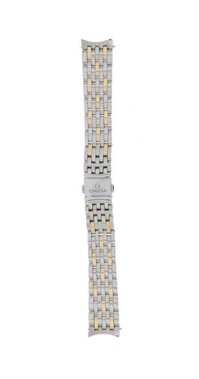 OMEGA De Ville Prestige 434.20.34.20.02.002 Bracelet Steel/Yellow Gold 16mm Ref 020DBZ015105, 7613304339887 – Genuine OEM