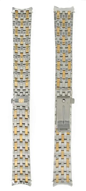 OMEGA De Ville 434.01.100 Bracelet 1509/836 Steel/Yellow Gold 19 mm Ref 020DE1509836, 7612882037024 – Genuine OEM