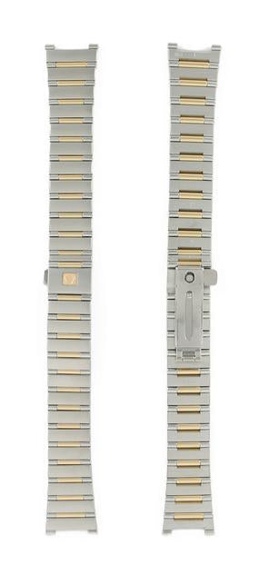 OMEGA Constellation 139.77.900 Bracelet 6551/863 Stainless Steel / Yellow Gold 17.70 mm Ref 020DJ6551863, 7612882711306 – Genuine OEM
