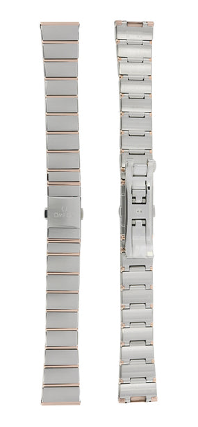 OMEGA Constellation 131.20.28.20.02.001 Bracelet 17.5mm Stainless Steel, Gold Ref 020DYZ008053, 7613304220284 – Genuine OEM