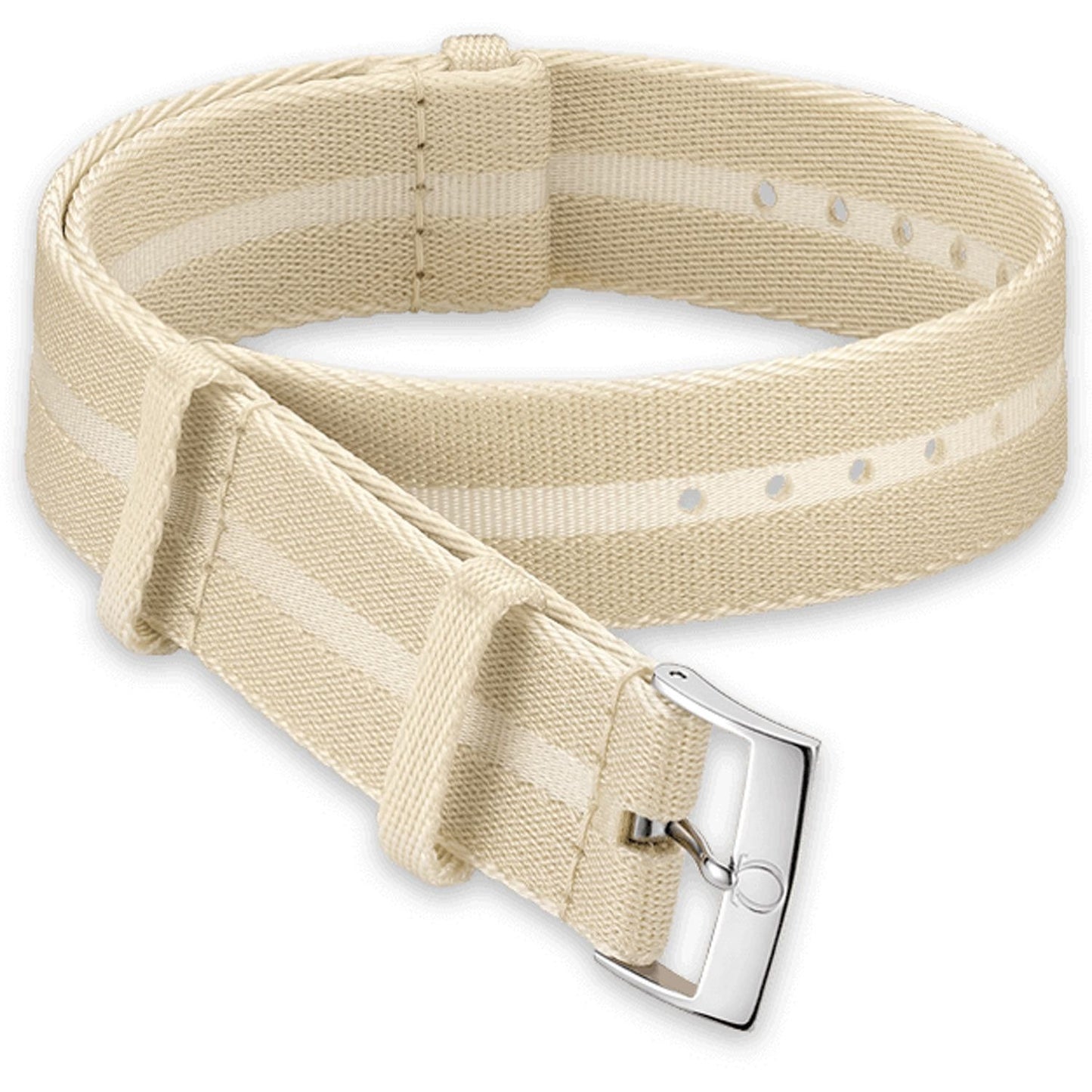 OMEGA NATO Biosteel / Polyamide Strap Beige with Buckle 20mm Ref 031CWZ011621, 7613304253480 – Genuine OEM
