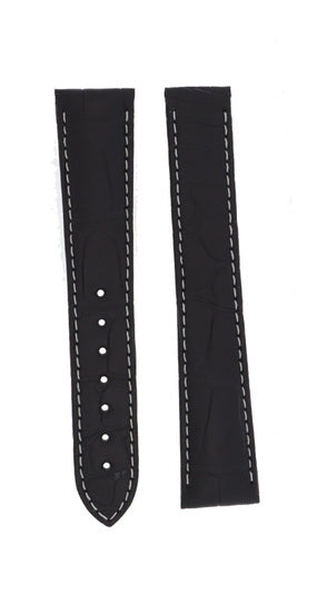 OMEGA Seamaster Aqua Terra 220.13.38.20.01.001 Strap Alligator TEC Black 19mm Ref 032CUZ007461, 7613304193441 – Genuine OEM.
