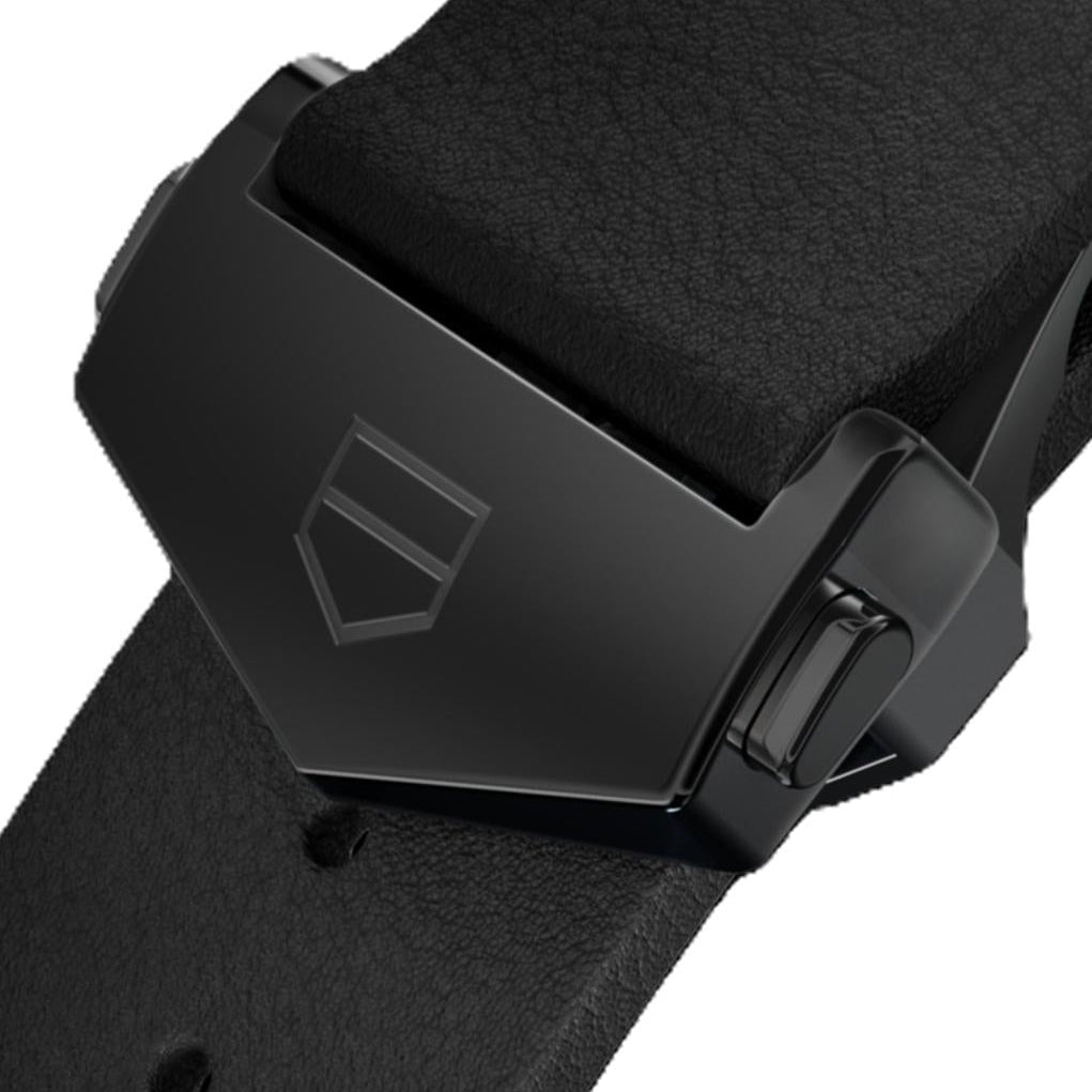TAG Heuer FC1092 WBK1310 Carrera Polished Black PVD steel Buckle 16mm- Genuine OEM