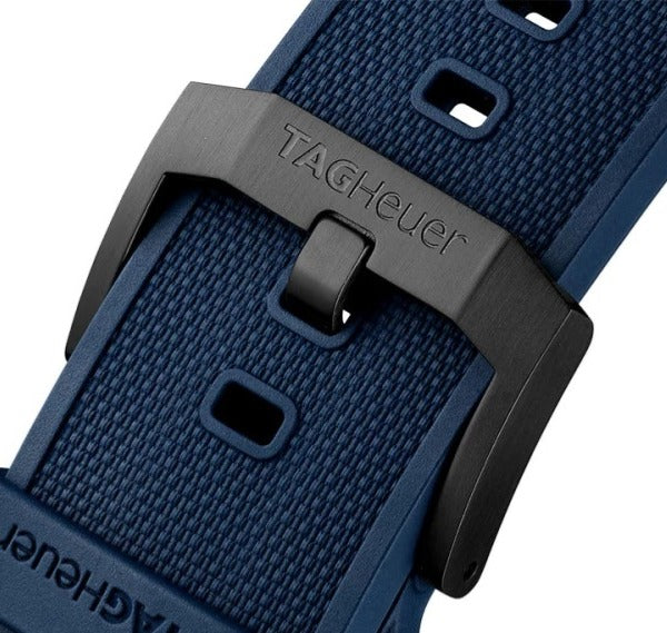 TAG Heuer FC1133 Formula 1 CAZ101AZ Satin finished Black DLC Steel Buckle 20.3 mm- Genuine OE