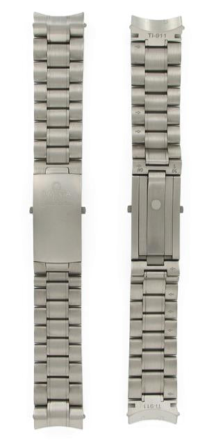 OMEGA Seamaster 226.95.000 Bracelet Titanium 21mm Ref 020TI1614911, 1614/911, 7612882508623 – Genuine OEM.