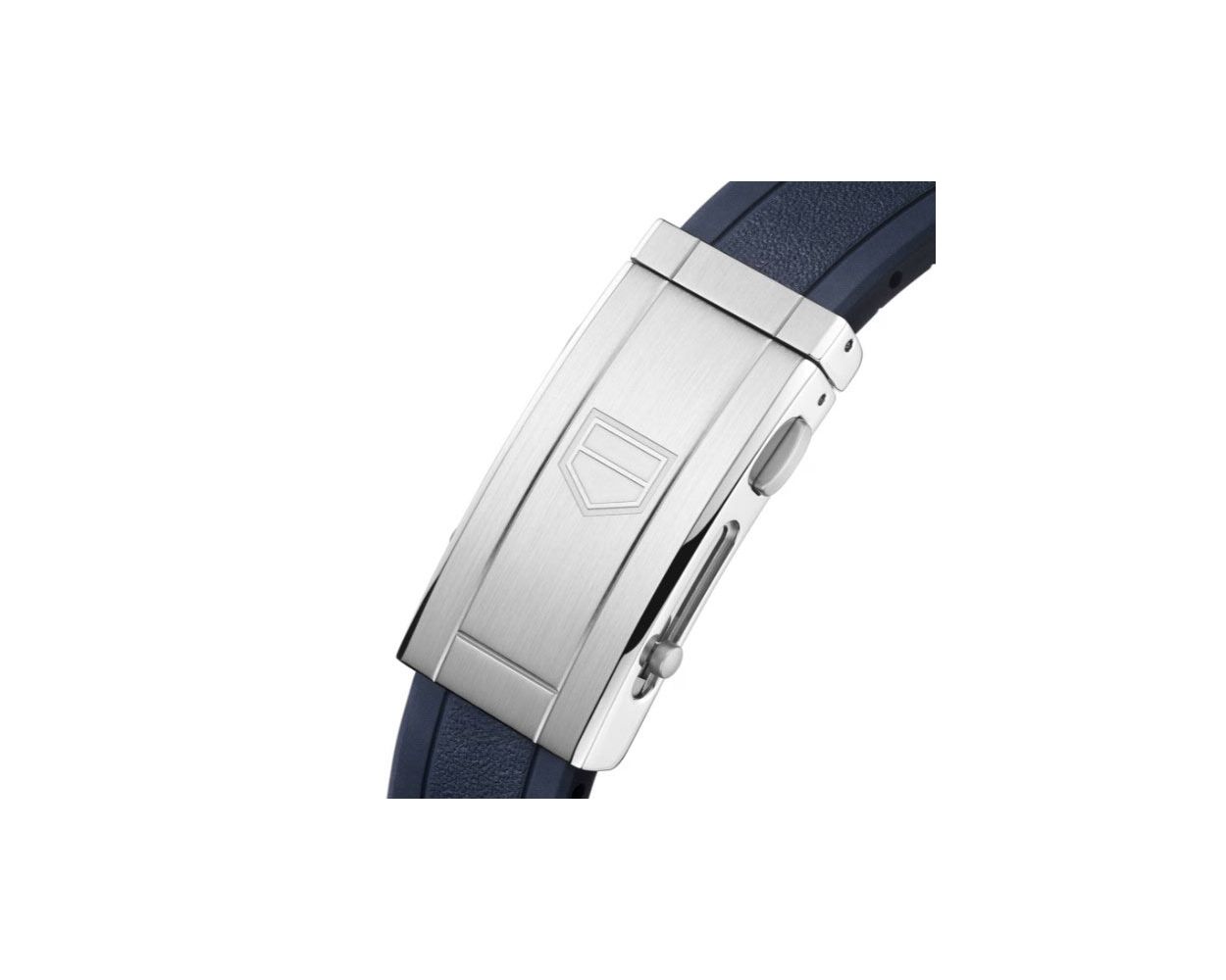 TAG Heuer Formula 1 FT6210 Navy Blue Plastic Strap and FC5100 Folding Clasp - Genuine OEM