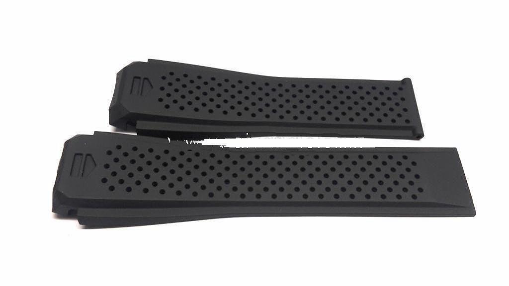 TAG Heuer Connected FT6045 SAR8A80 Black Rubber Strap 22mm - Genuine OEM