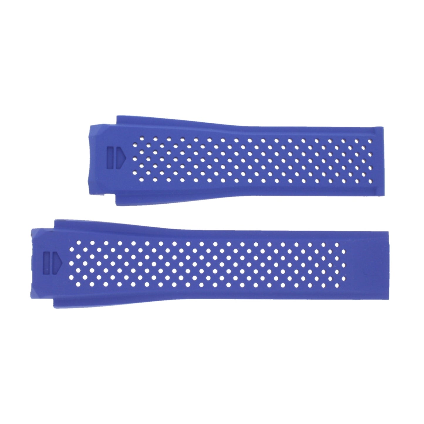 TAG Heuer Connected FT6058 SAR8A80 Blue Rubber Strap 22mm - Genuine OEM