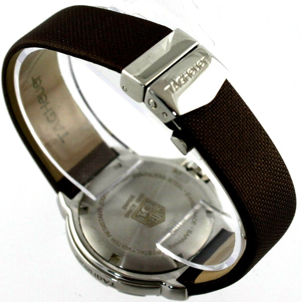TAG Heuer Formula 1 FC6221 WAC1217 Chocolate Zanni Strap 17mm - Genuine OEM