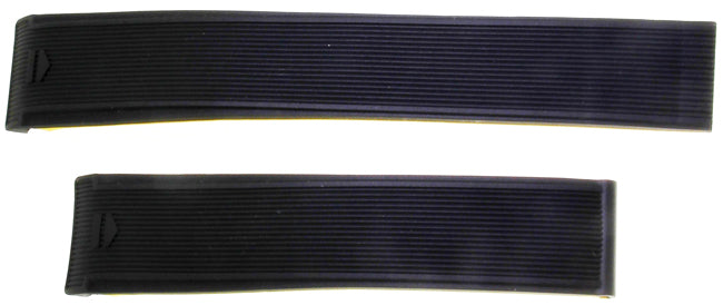 TAG Heuer FT6068 WAY211A Aquaracer Black/Yellow Rubber Strap 20.5mm - Genuine OEM