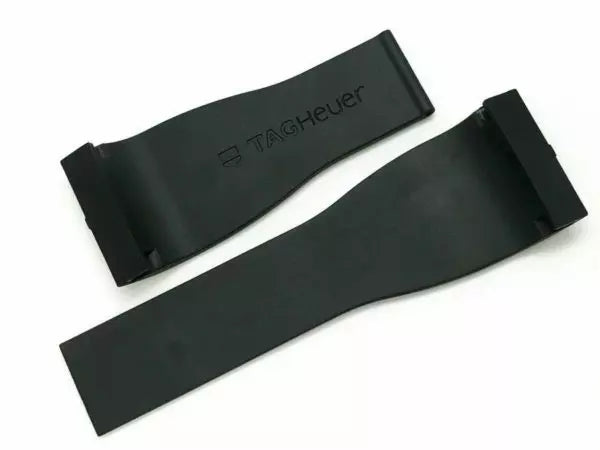 TAG Heuer Microtimer FT6003 CS111A Black Rubber Strap 31.5mm - Genuine OEM