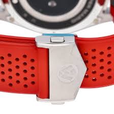TAG Heuer FC5090 Connected SBG8A10 Satin-finished / polished steel Deployment Clasp / Folding Buckle 20mm - Genuine OEM