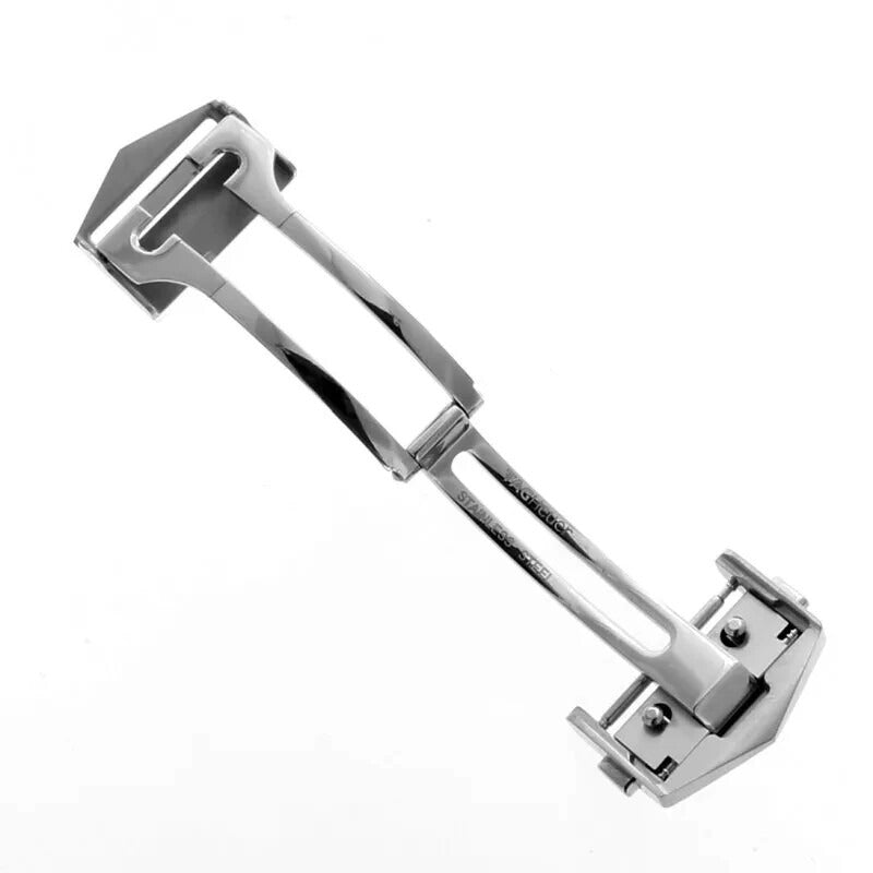 TAG Heuer FC5096 Formula 1 - Carrera CAZ101AY Polished and satin-finished steel Deployment Clasp / Folding Buckle 20mm - Genuine OEM