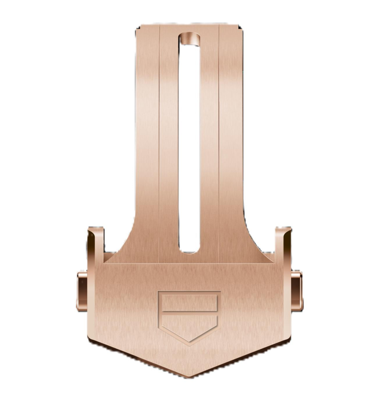TAG Heuer FC5122-CS Connected SBR8010 Satin-finished & polished 5N PVD steel Deployment Clasp / Folding Buckle 18.7mm - Genuine OEM