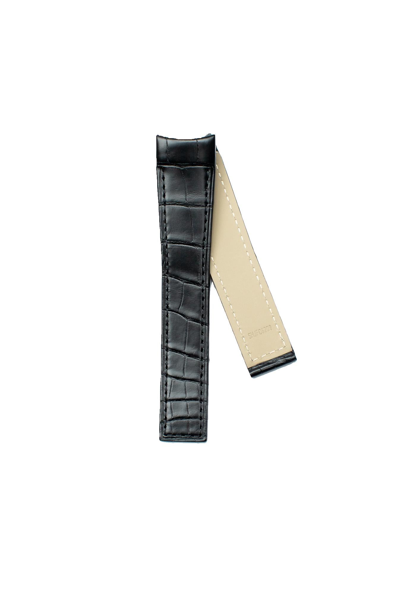 TAG Heuer SLR FC6209 CAG2110 Black Alligator Strap 22mm - Genuine OEM