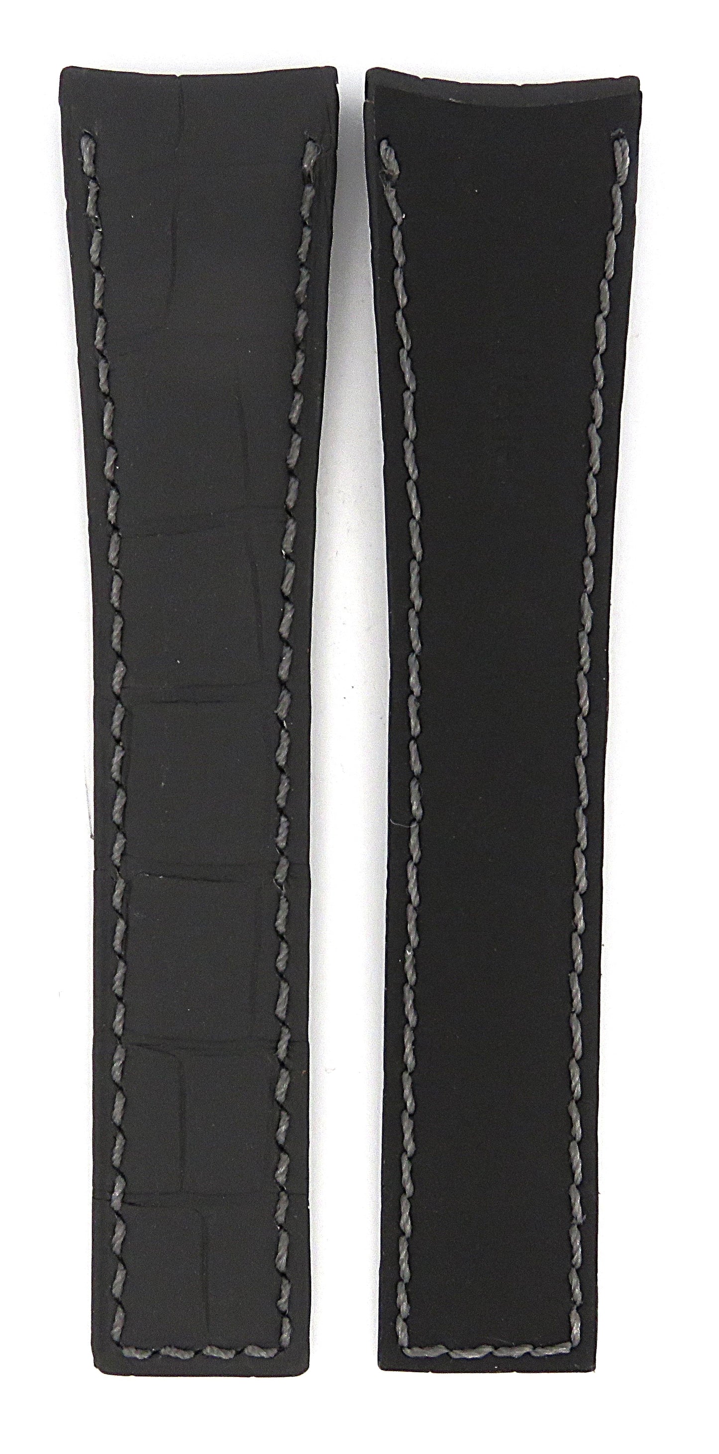 TAG Heuer Carrera CAR5A51 FC6331 Black Alligator Leather Strap 22mm - Genuine OEM