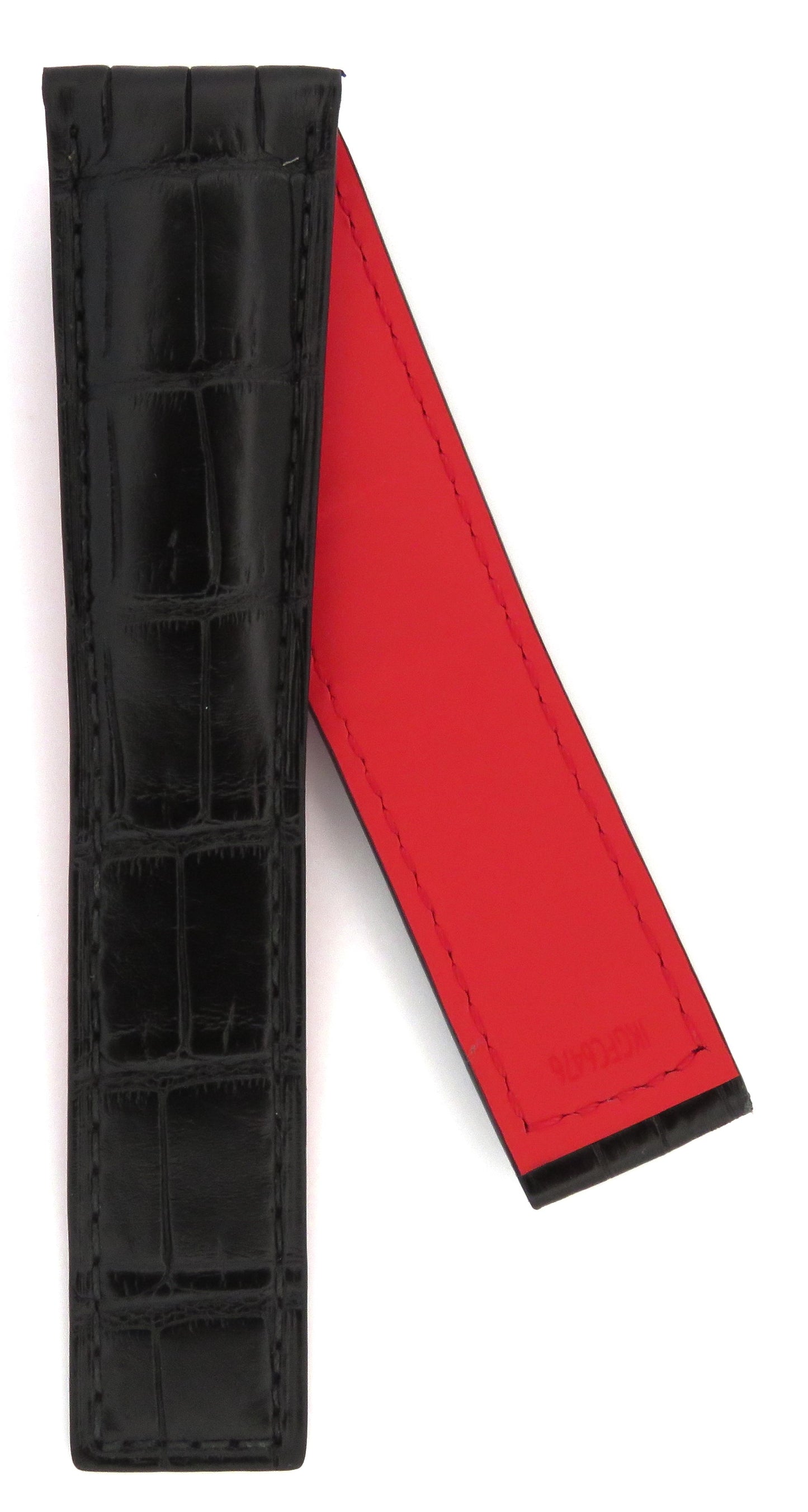 TAG Heuer Monaco FC6476 CAW211J Black Alligator Strap 22mm - Genuine OEM