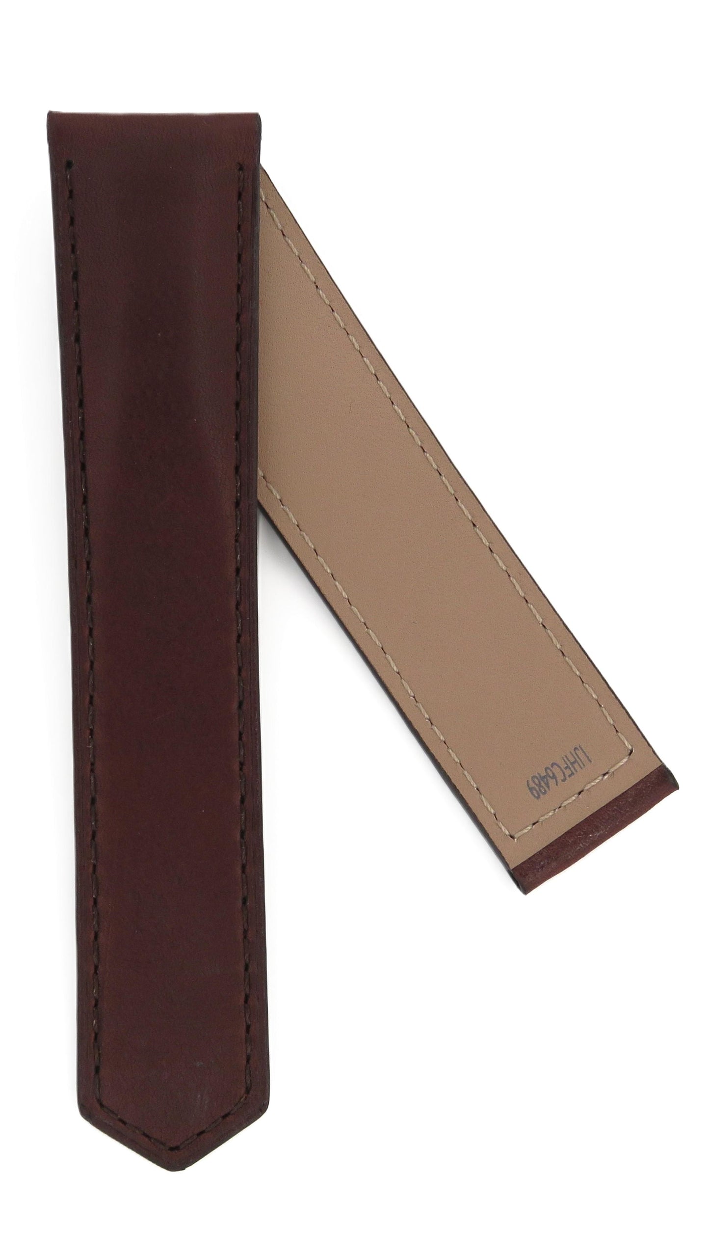 TAG Heuer CBN2012 Carrera FC6489 Light brown calfskin Strap 22mm - Genuine OEM