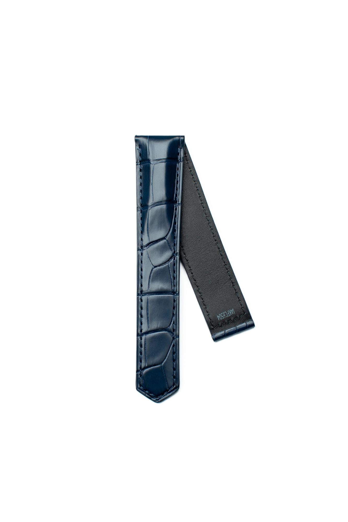 TAG Heuer Carrera FC6504 WBN2112 Blue Alligator Strap 20.5mm - Genuine OEM