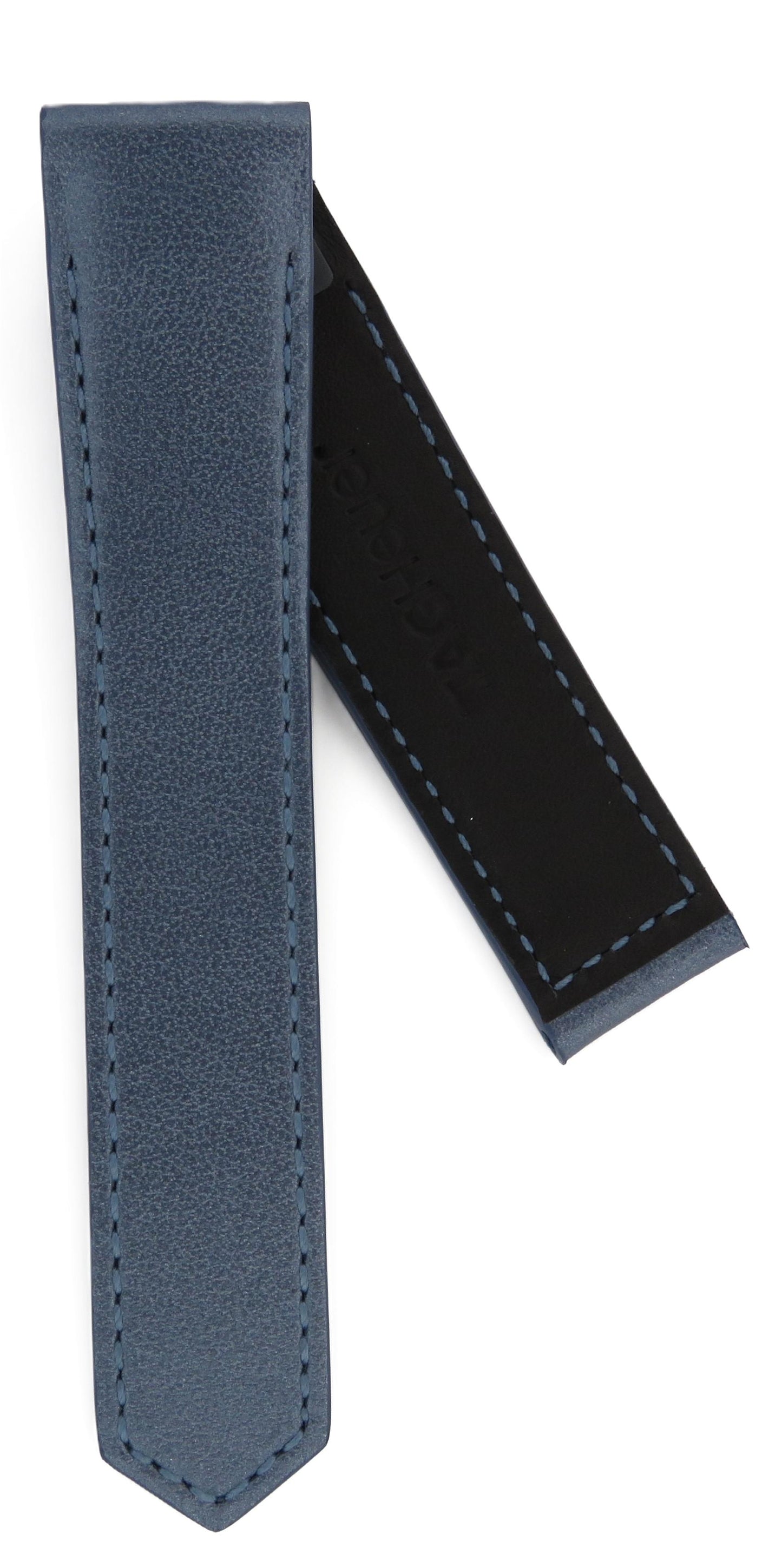 TAG Heuer Connected FC6523 SBR8010 Blue Calfskin Strap 21.09mm - Genuine OEM