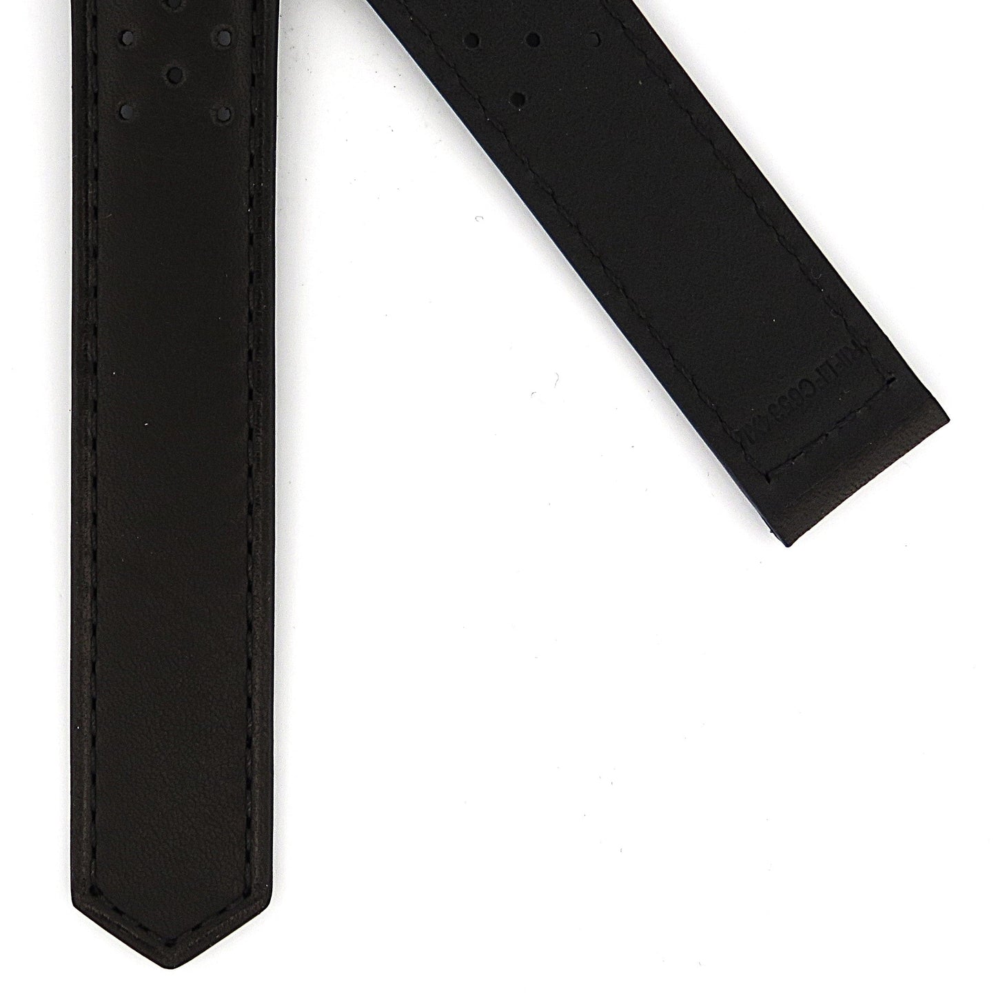 TAG Heuer Carrera FC6534XL CBS2210 Black Calfskin Extra Long Strap 20.5mm - Genuine OEM