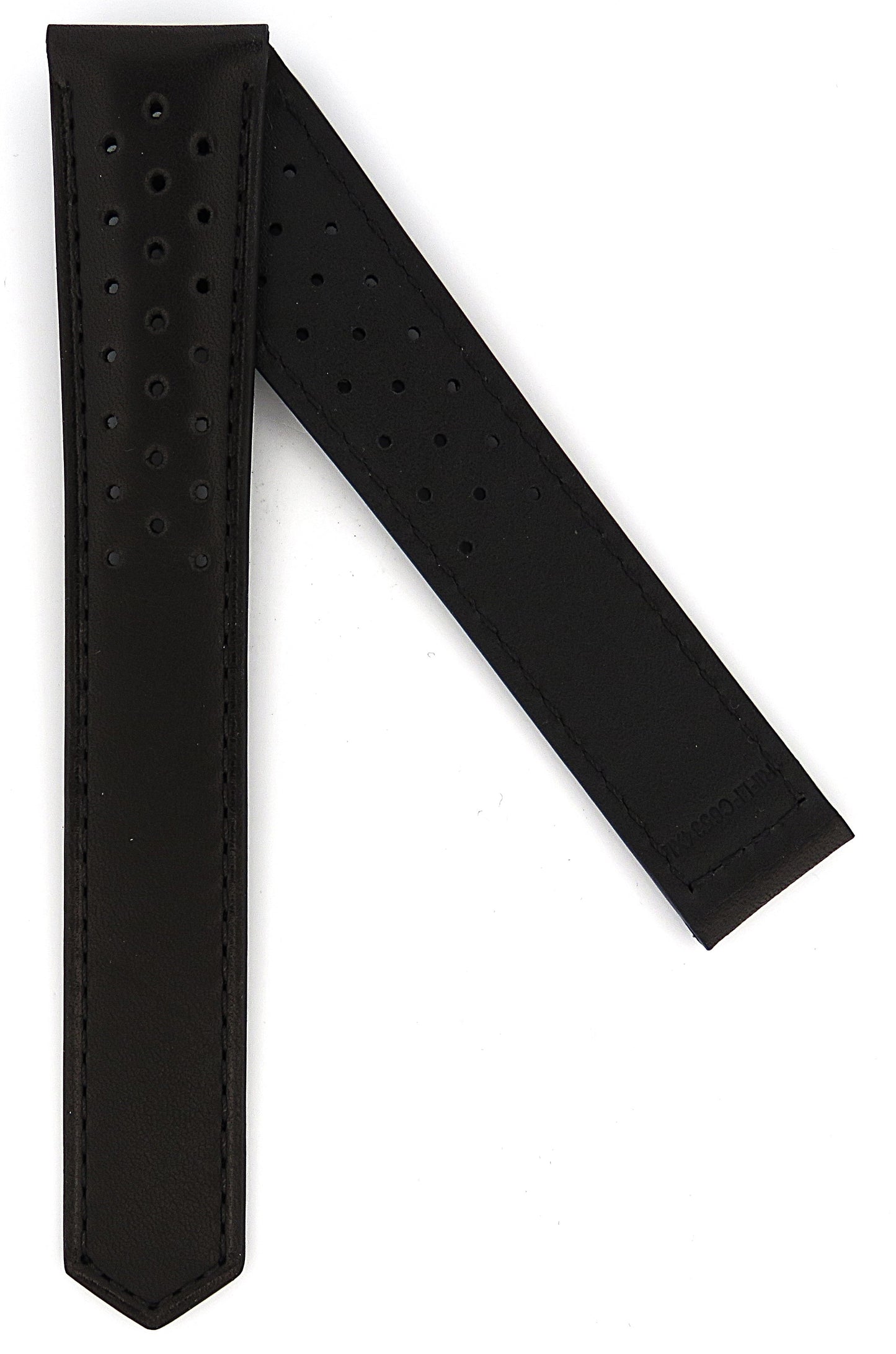 TAG Heuer Carrera FC6534XL CBS2210 Black Calfskin Extra Long Strap 20.5mm - Genuine OEM