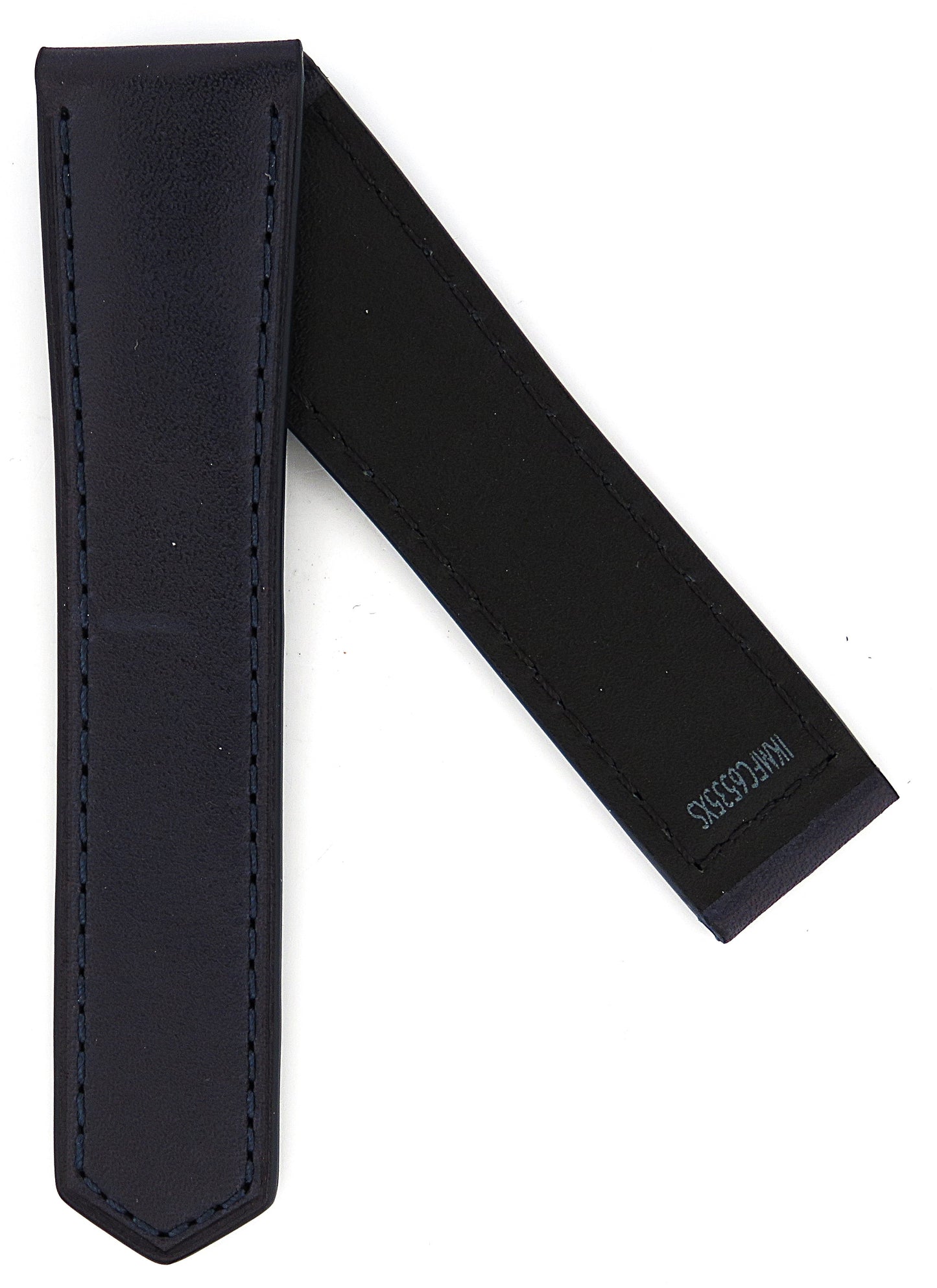 TAG Heuer Carrera FC6535XS CBS2212 Blue Calfskin Extra Short Strap 20.5mm - Genuine OEM