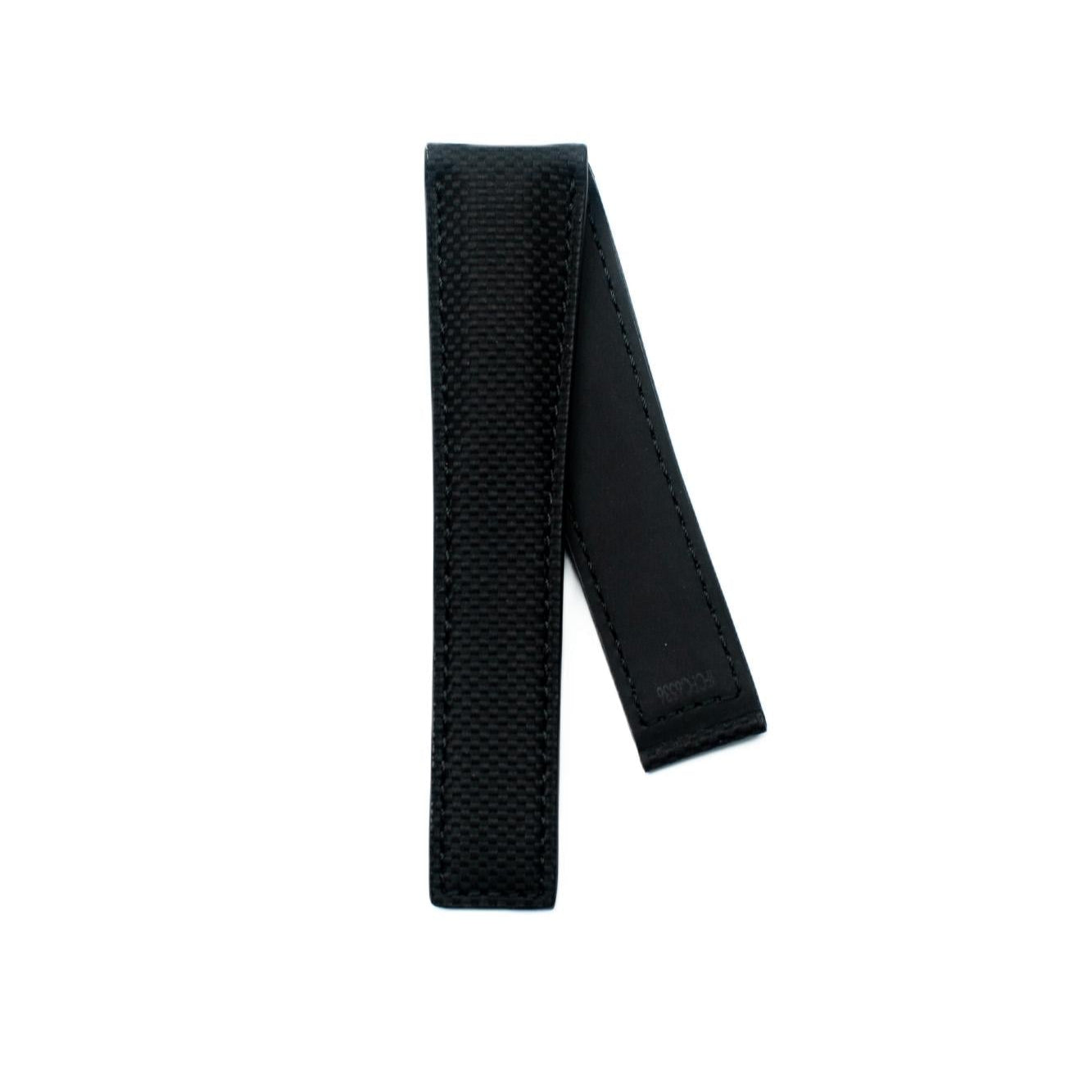 TAG Heuer Monaco FC6536 CAL2113 Black Calfskin Strap 22.5mm - Genuine OEM
