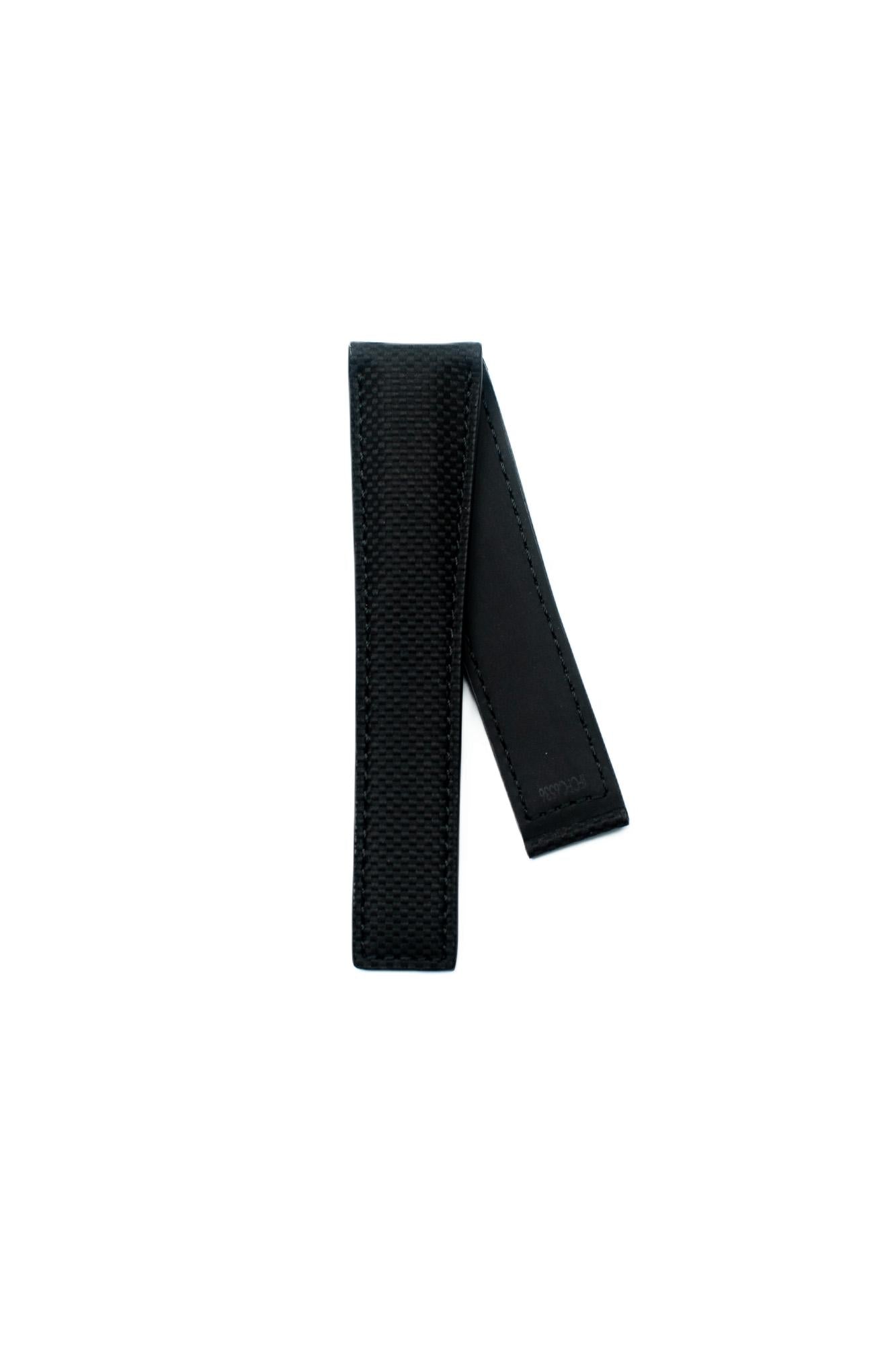 TAG Heuer Monaco FC6536 CAL2113 Black Calfskin Strap 22.5mm - Genuine OEM