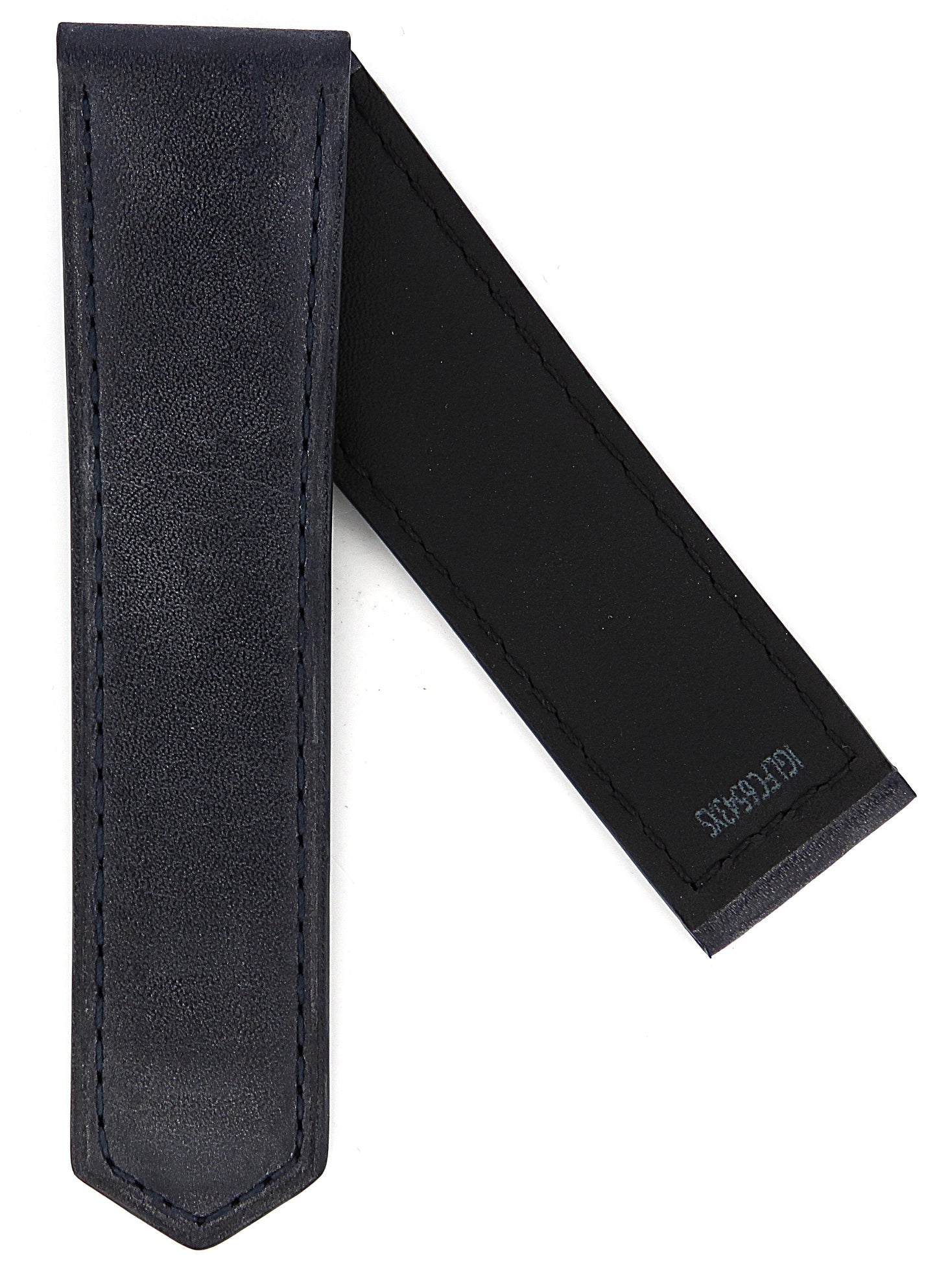 TAG Heuer Carrera FC6543XS CBN201D Blue Calfskin Extra Short Strap 22mm - Genuine OEM