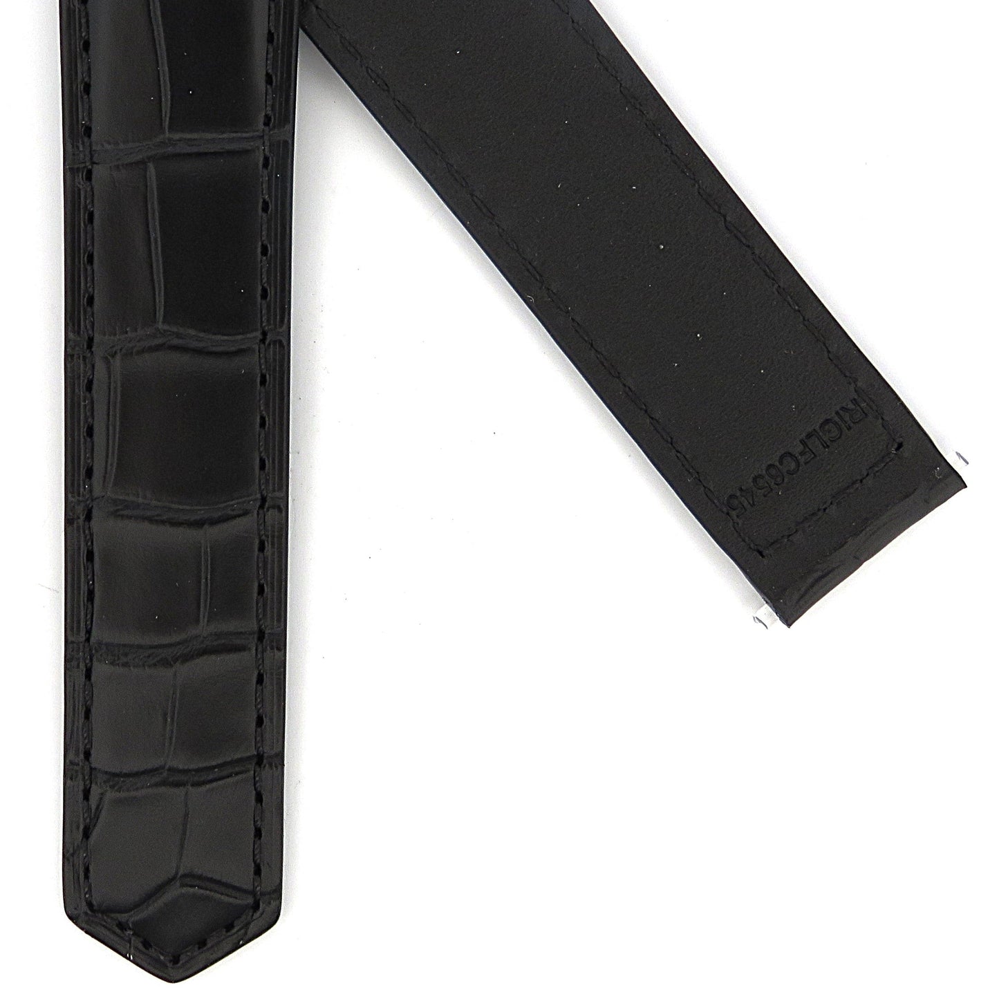 TAG Heuer Carrera FC6545 CBS2211 Black Alligator Strap 20.5mm - Genuine OEM