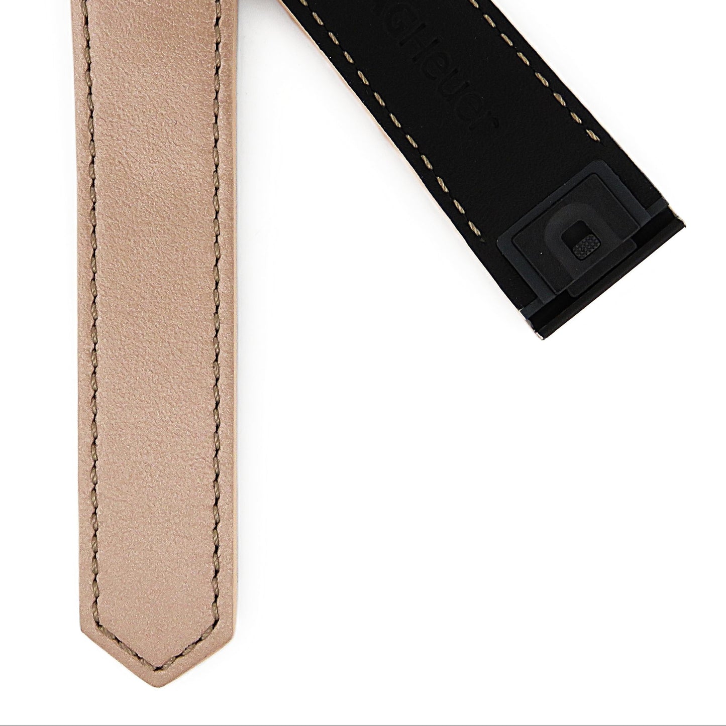 TAG Heuer Connected E4 FC6546 SBR8010 Pink Calfskin Strap 21.09mm - Genuine OEM
