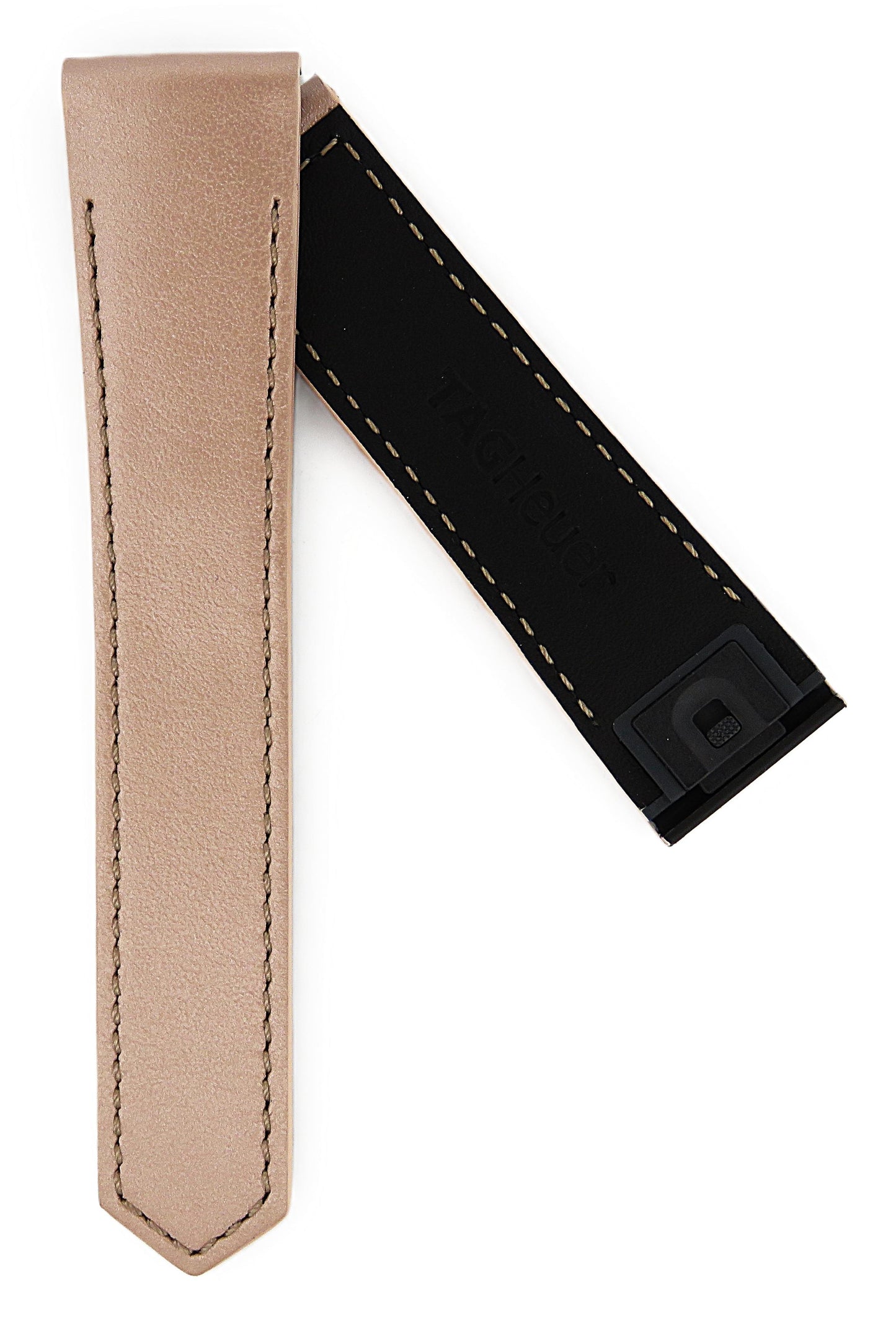 TAG Heuer Connected E4 FC6546 SBR8010 Pink Calfskin Strap 21.09mm - Genuine OEM