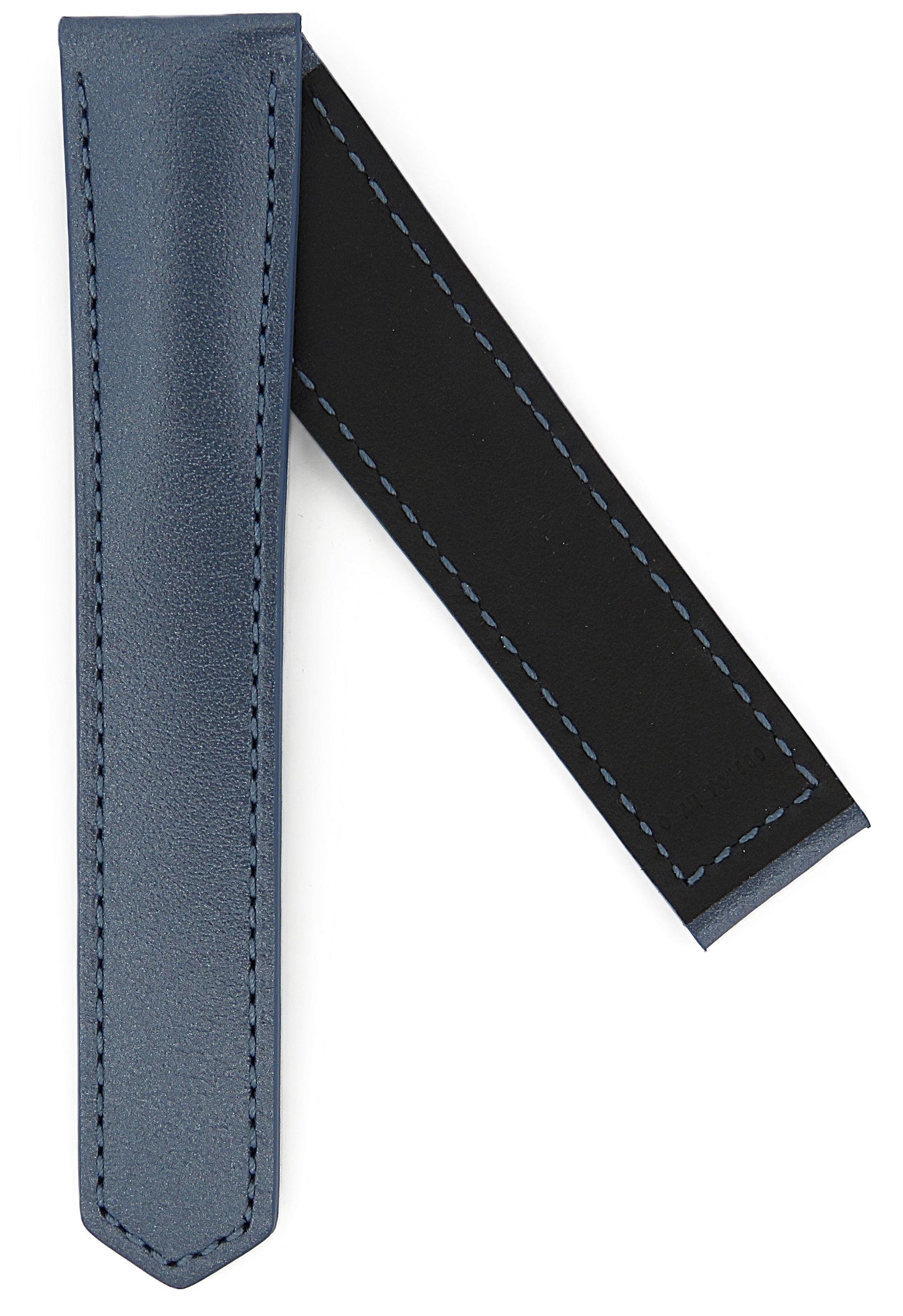 TAG Heuer Carrera FC6560 CBS2210 Blue with blue stitching Calfskin Strap 20.50mm - Genuine OEM