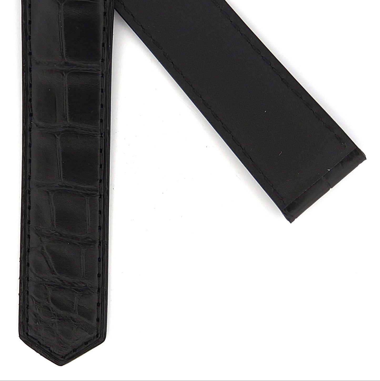 TAG Heuer Carrera FC6566 CBS5011 Black Alligator Strap 22mm - Genuine OEM