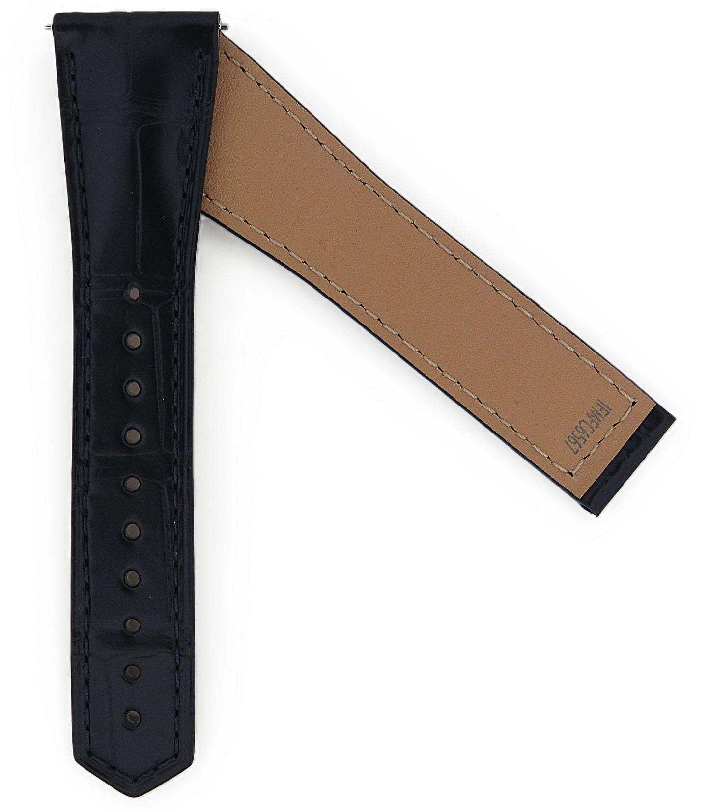 TAG Heuer Carrera FC6567 CBS2214 Blue Alligator Strap 20.5mm - Genuine OEM
