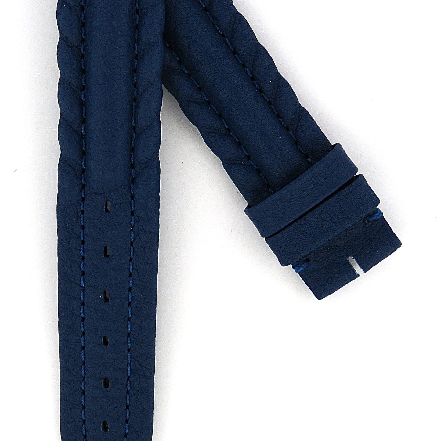 TAG Heuer 6000 FC8055 WH1111 Dark Blue Calfskin Strap 19.5mm - Genuine OEM