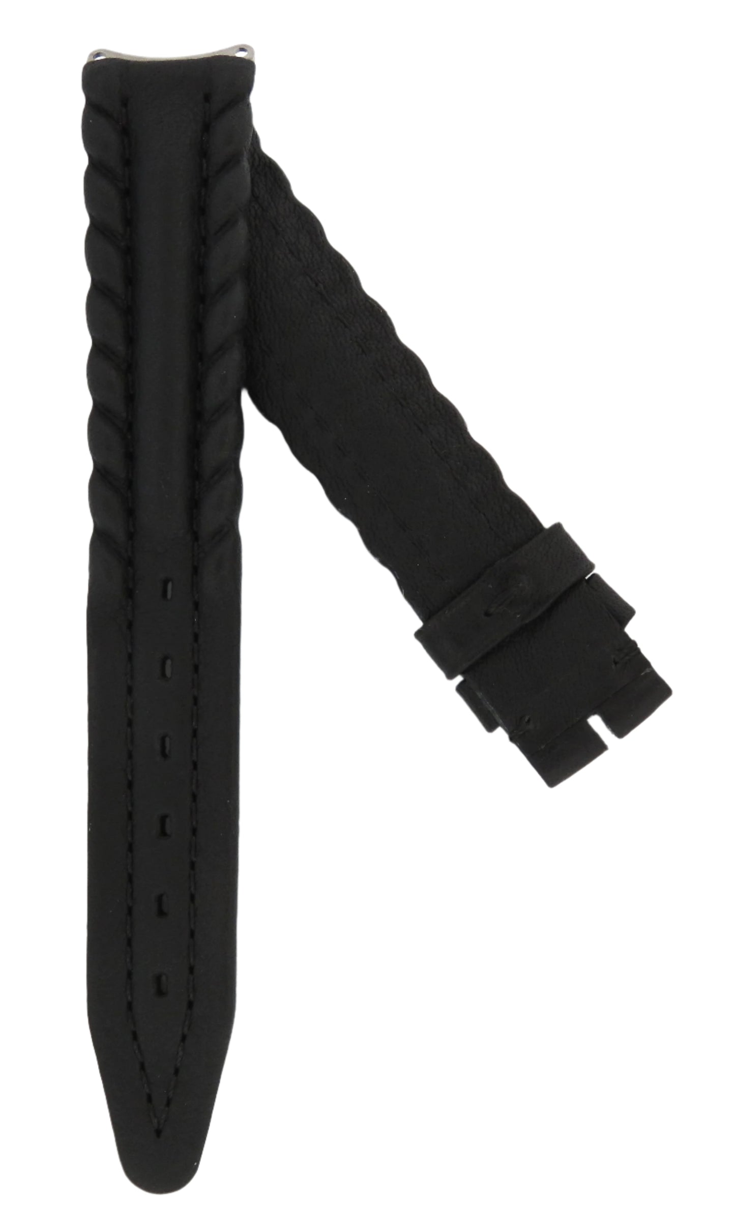 TAG Heuer 6000 FC8056 WH1211 Black Calfskin Strap 18mm - Genuine OEM