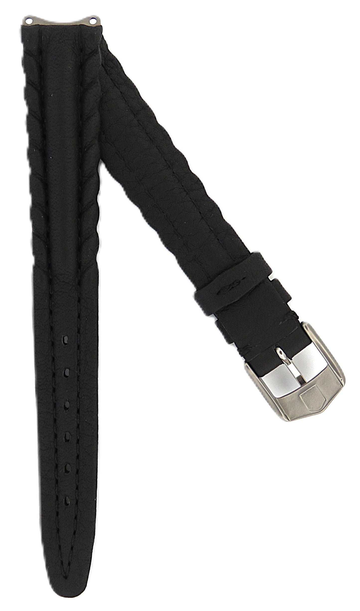 TAG Heuer 6000 FC8061 WH1311 Black Calfskin Strap 14.5mm - Genuine OEM