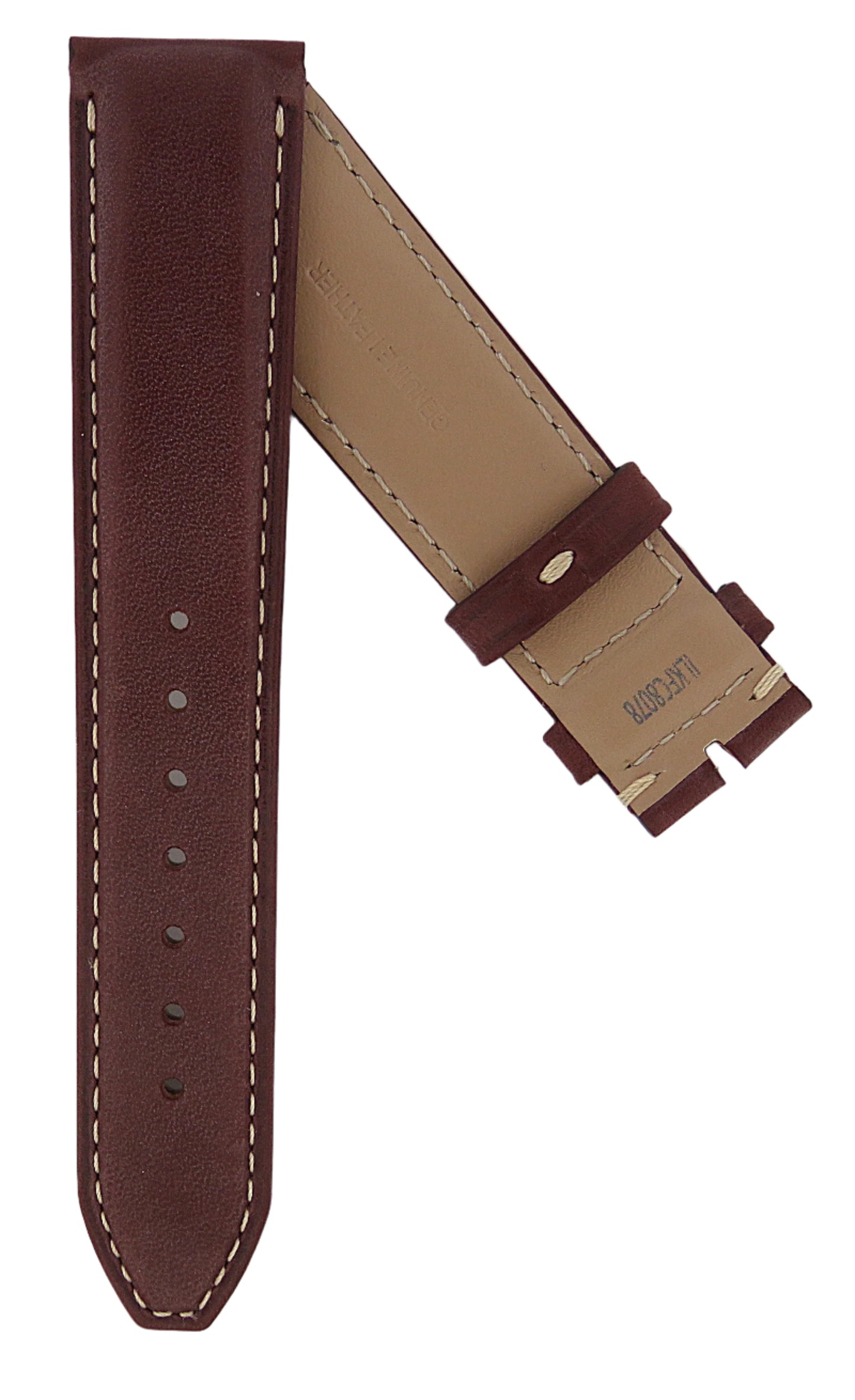 TAG Heuer New 2000 FC8078 CK1110 Brown Calfskin Strap 20mm - Genuine OEM