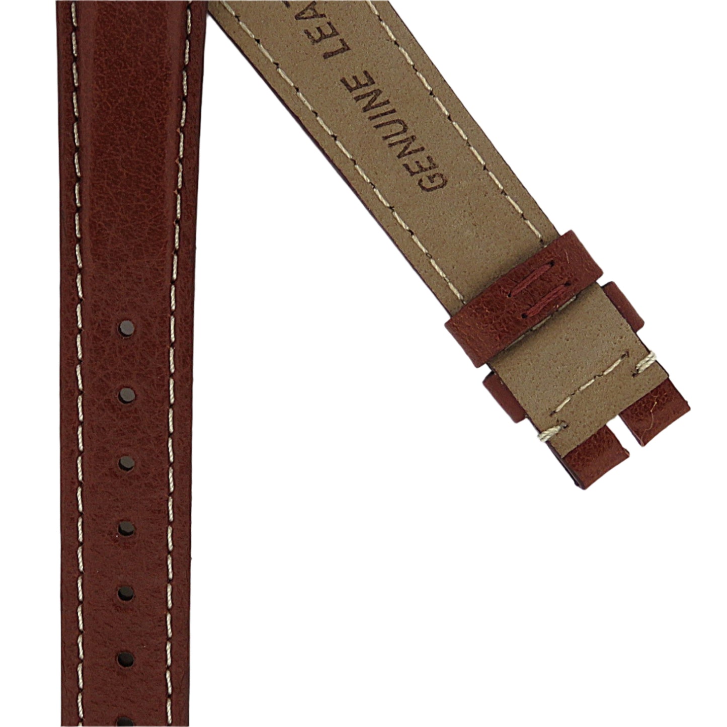 TAG Heuer New 2000 FC8086 WK1310 Brown Calfskin Strap 15mm - Genuine OEM