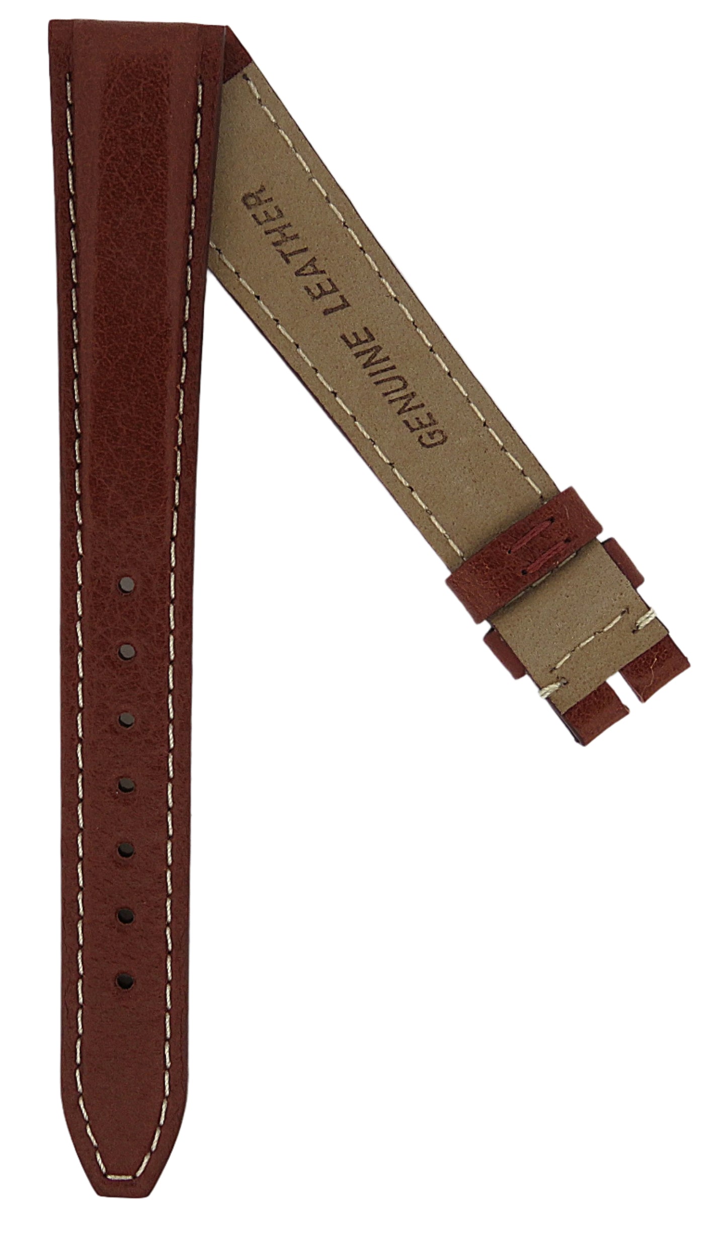 TAG Heuer New 2000 FC8086 WK1310 Brown Calfskin Strap 15mm - Genuine OEM
