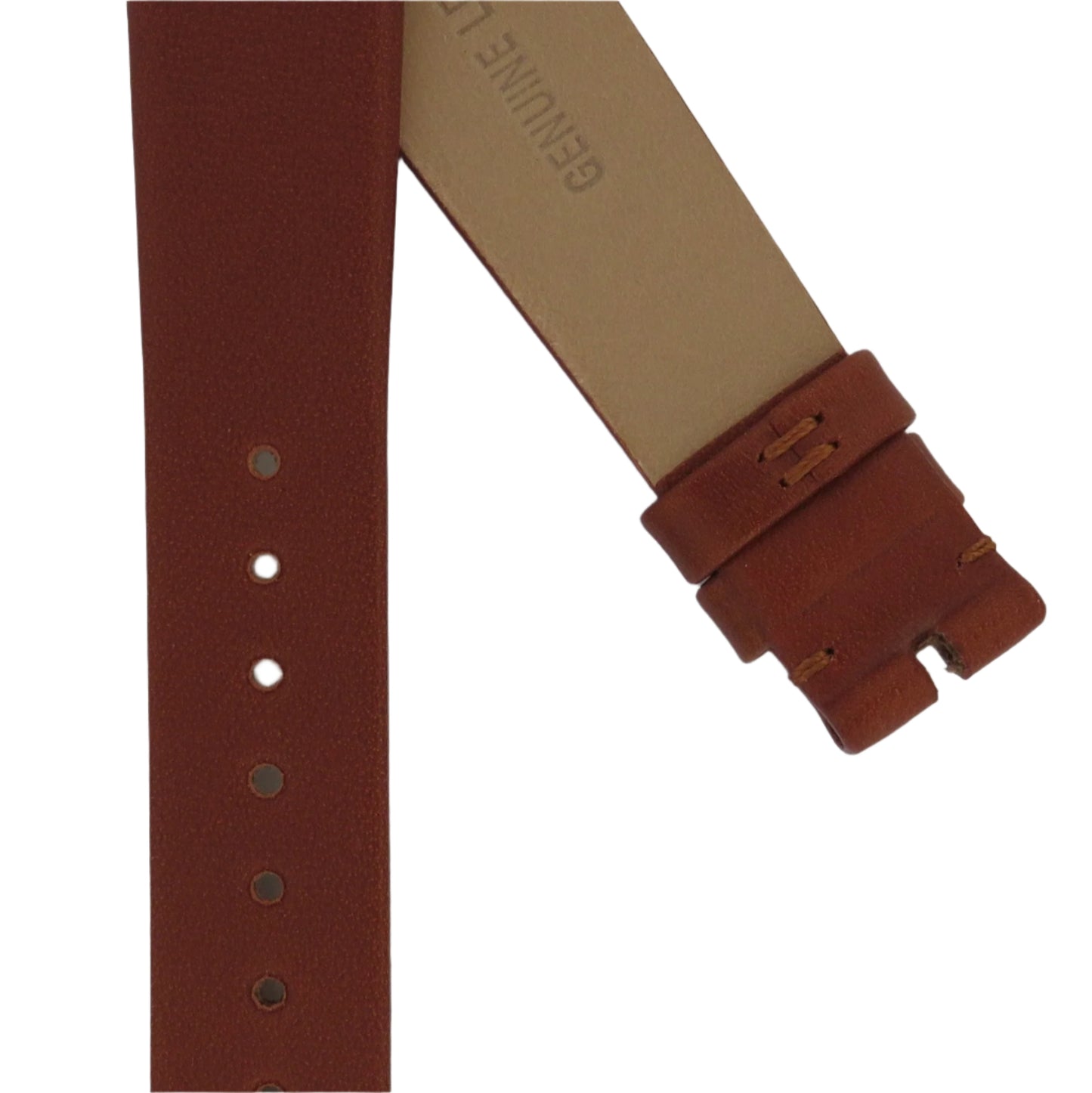 TAG Heuer Alter Ego FC8128 WP1311 Brown Calfskin Strap 12mm - Genuine OEM