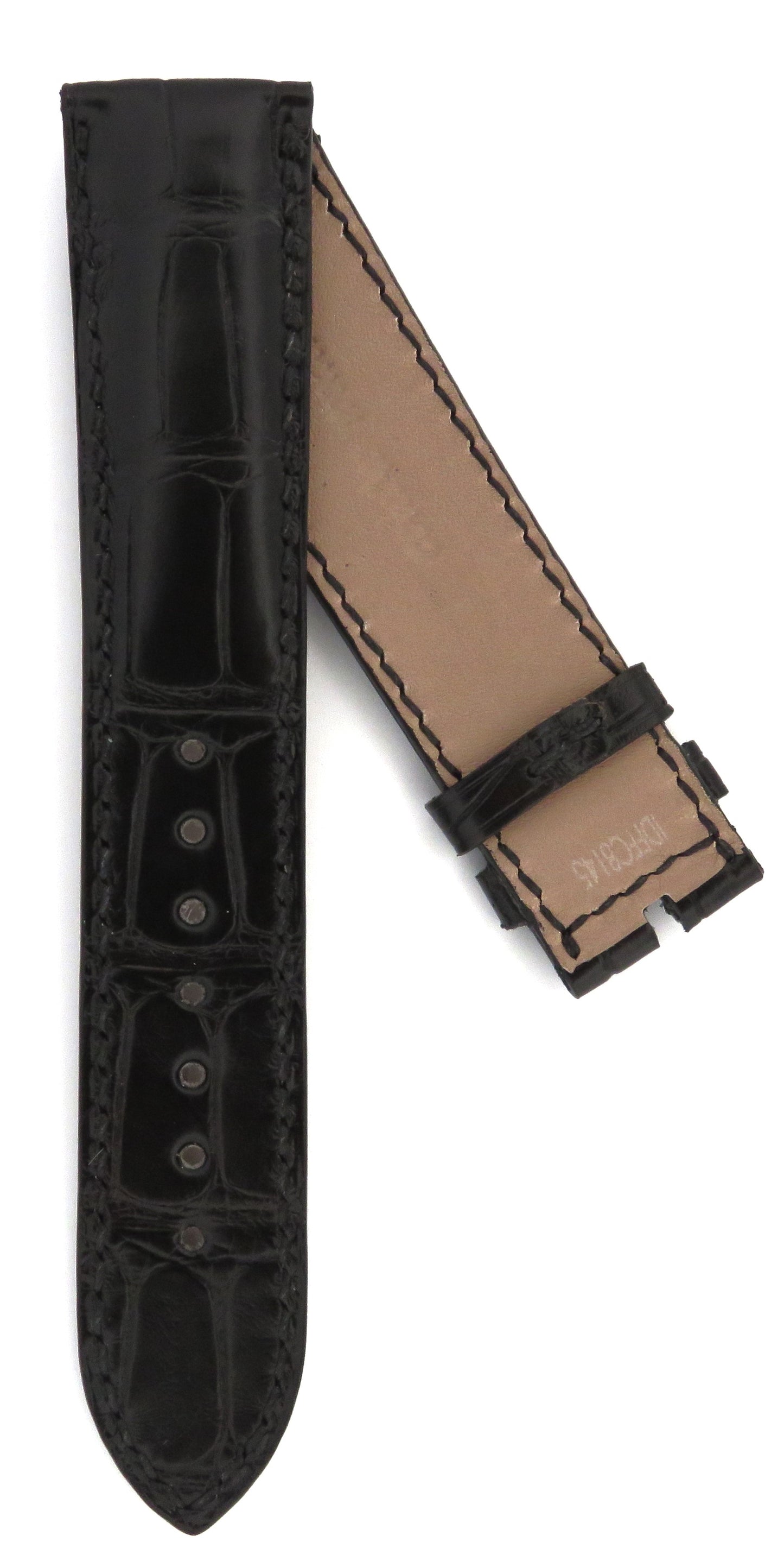 TAG Heuer Carrera FC8145 CAR2140 Black Alligator Strap 20mm - Genuine OEM