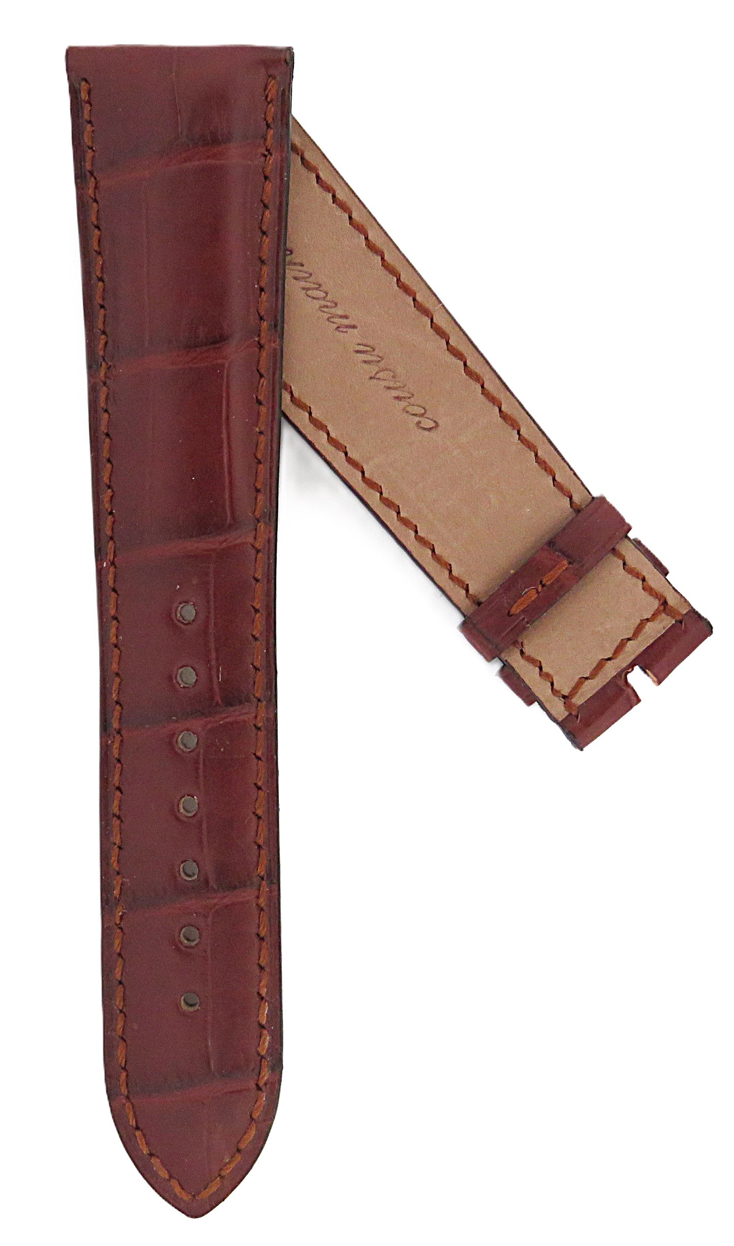 TAG Heuer Monaco FC8147 CW5140 Gold Alligator Strap 20mm - Genuine OEM