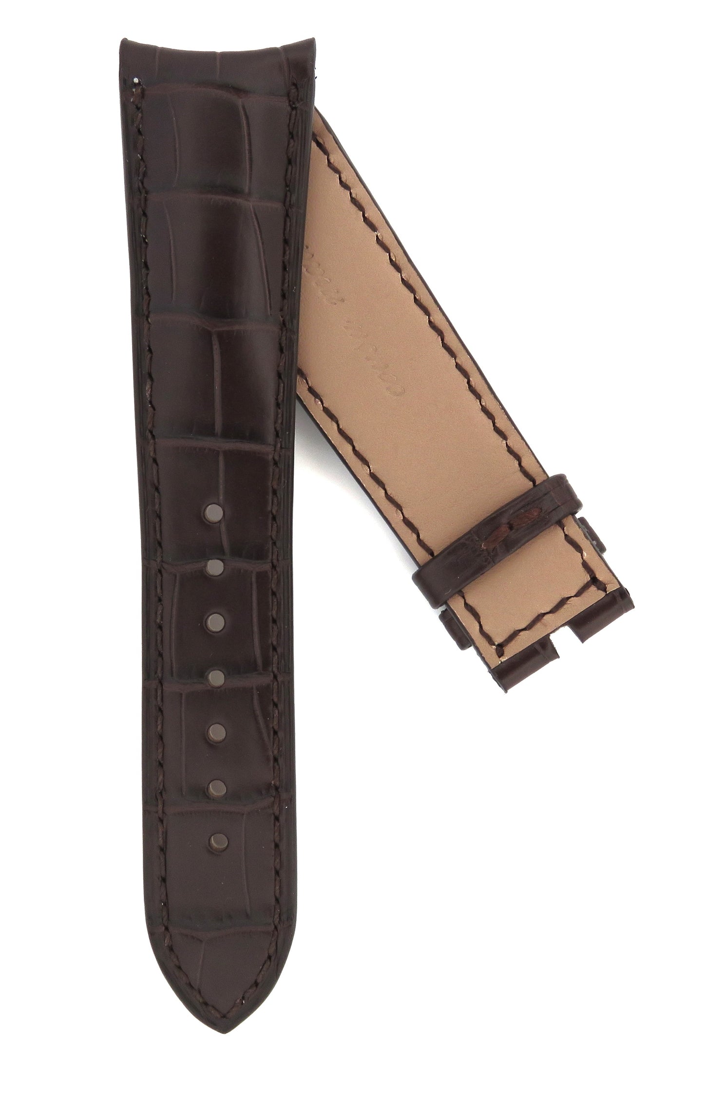 TAG Heuer Grand Carrera FC8171 CAV514B Brown Alligator Strap 22mm - Genuine OEM